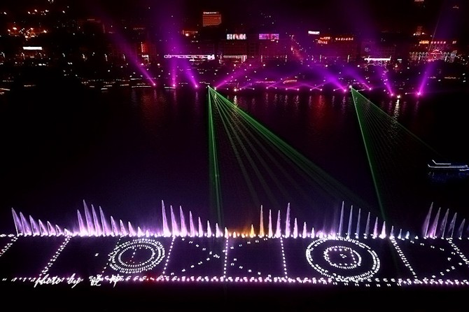 陕西大型音乐喷泉设计