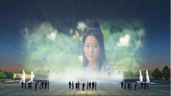 陕西喷泉公司：激光水幕电影
