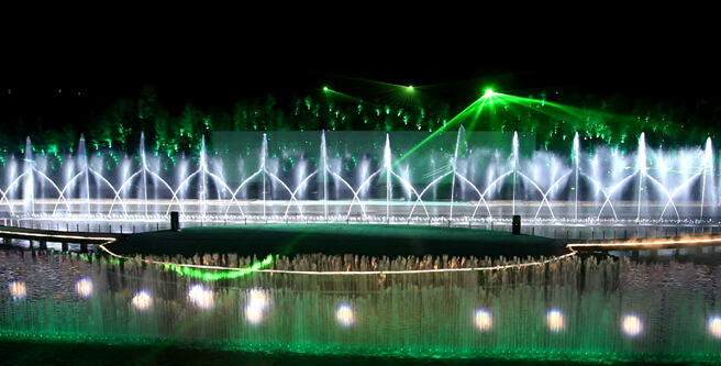 大型实景水景光影表演工程