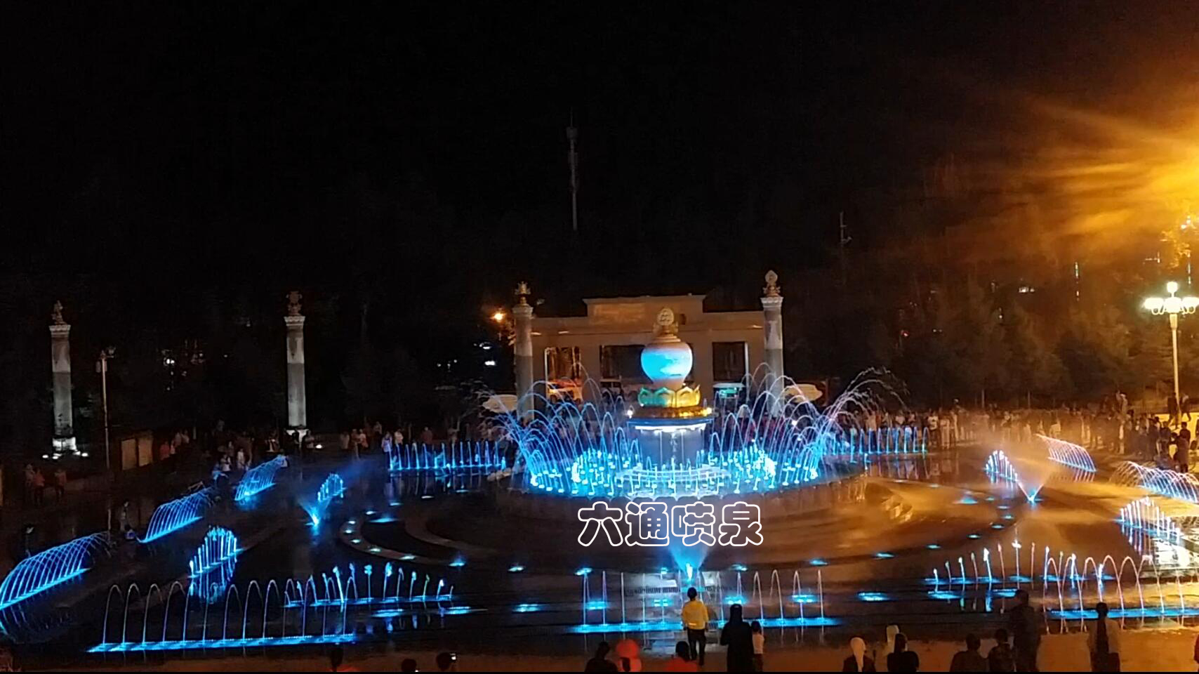 陕西喷泉公司东格尔广场音乐喷泉